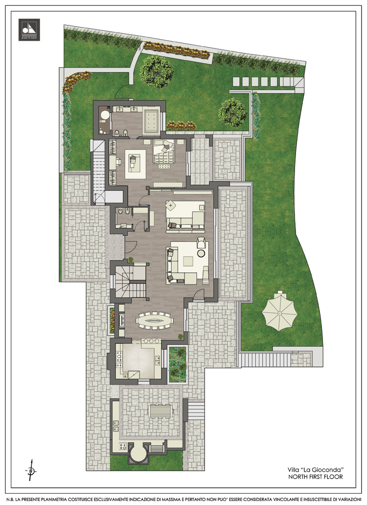 North first floor - فيلا لا جوكوندا