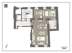 Palais de La Rose - Apartment no. 7